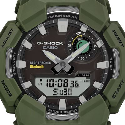 Zegarek męski sportowy GA-B010 ZIELONE G-SHOCK GA-B010-3A 5