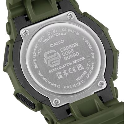 Zegarek męski sportowy GA-B010 ZIELONE G-SHOCK GA-B010-3A 2