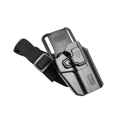 Etui uniwersalne OWB UNI PRO z paskiem zabezpieczającym PRAWE CZARNE  GF-POUNIBR 3