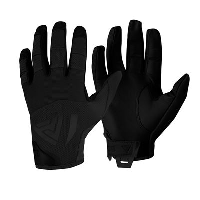 Rękawice skórzane HARD GLOVES BLACK