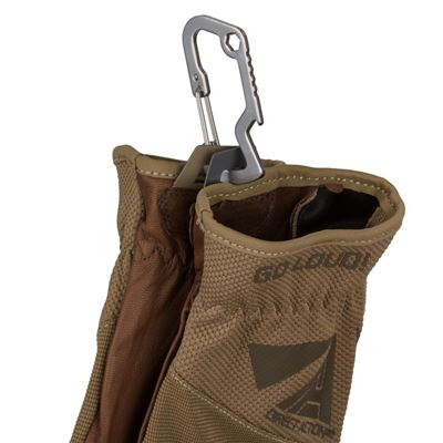 Rękawice HARD GLOVES skórzane COYOTE