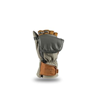Rękawice POLAR z palcami GUNMETAL