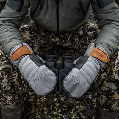 Rękawice POLAR z palcami GUNMETAL