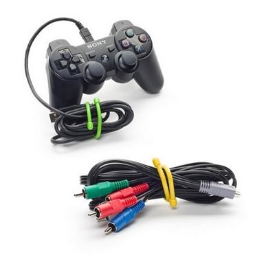 Flexidrate GEAR TIE 15cm BLACK 2 szt