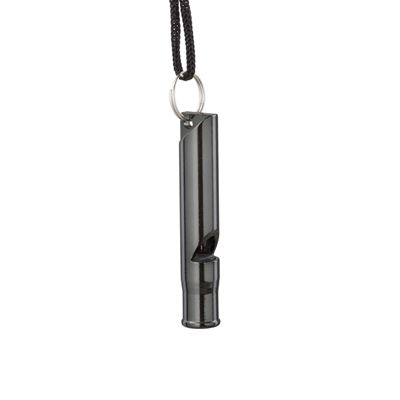 Gwizdek aluminiowy SURVIVAL BLACK