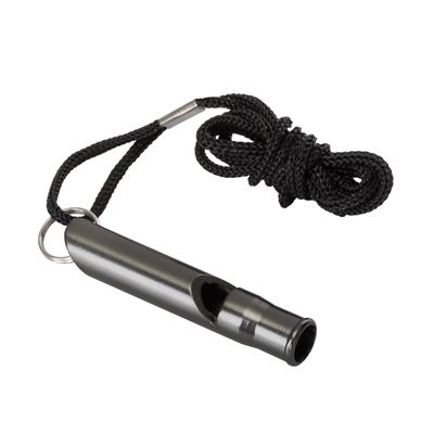 Gwizdek aluminiowy SURVIVAL BLACK