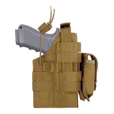 Kabura pistoletowa MOLLE glock dwustronna COYOTE BROWN