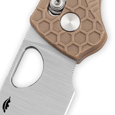 Nóż składany CROSSBOLT z gładkim ostrzem TAN HONEY BADGER KNIVES HB6002 4