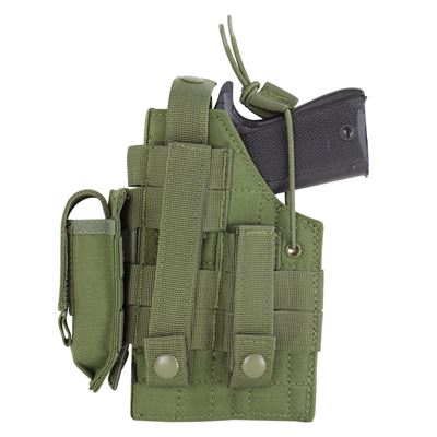 Kabura pistoletowa MOLLE 1911 dwustronna ZIELONA