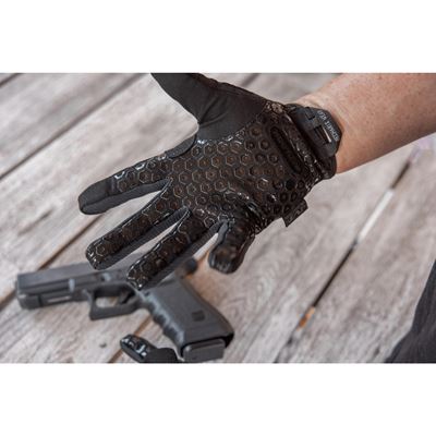 Rękawice strzeleckie PRECISION PRO HIGH-DEXTERITY BLACK