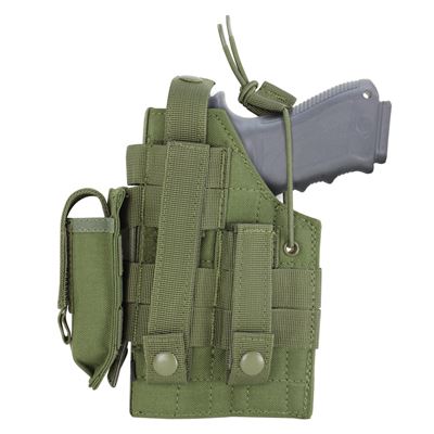 Kabura pistoletowa MOLLE glock dwustronna ZIELONA