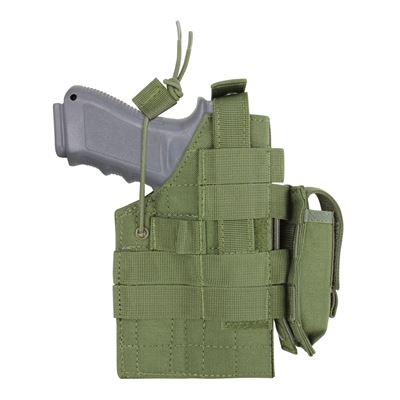 Kabura pistoletowa MOLLE glock dwustronna ZIELONA