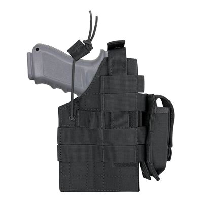 Kabura pistoletowa MOLLE Glock dwustronna CZARNA