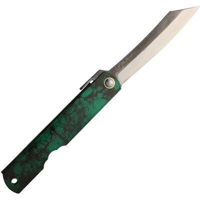 Nóż zamykający BLUE PAPER STEEL NEFRIT