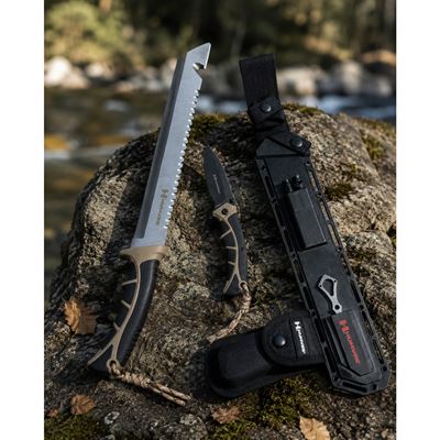 Zestaw ADVENTURE GEAR maczeta, noże, krzesiwo HUMVEE HMV-AG-05 3