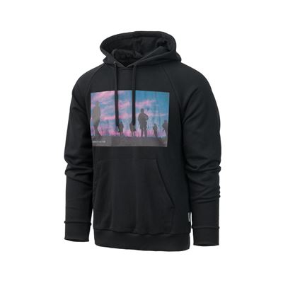 Bluza kangurka SUNSET BLACK