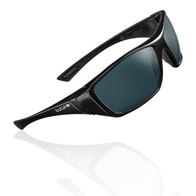 Okulary taktyczne BOLLE HUSTLER Polarized CZARNE
