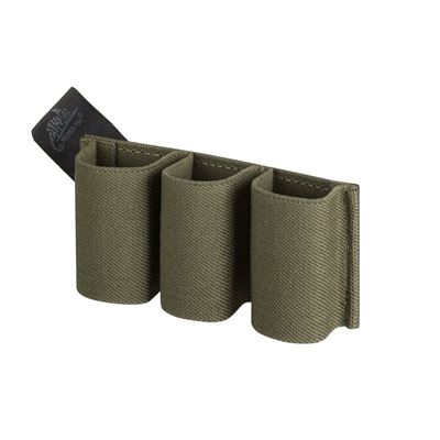 Wkładka ELASTIC na trzy magazynki pistoletowe OLIVE GREEN