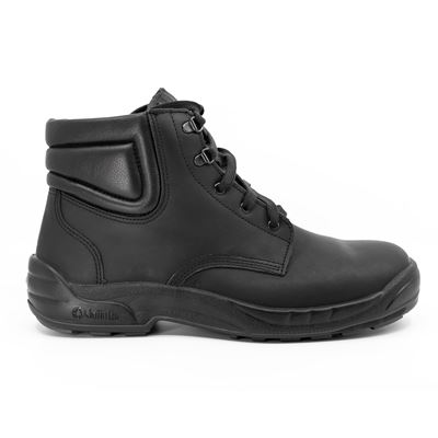 Buty skórzane do kostek JALNEPTUNE SAS S3 HRO CZARNE