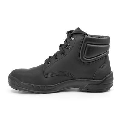 Buty skórzane do kostek JALNEPTUNE SAS S3 HRO CZARNE