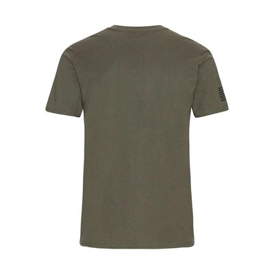 Koszulka z krótkim rękawem CANYON VERTICAL ZIELONA