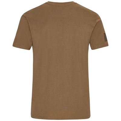Koszulka z krótkim rękawem CANYON COYOTE BROWN