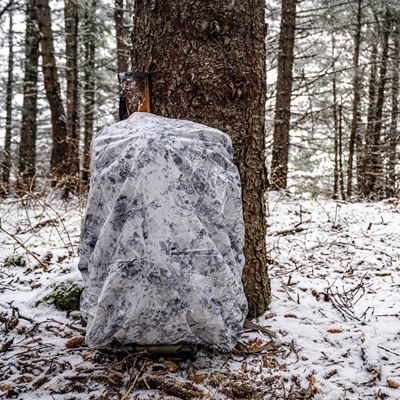 Dwustronny pokrowiec na plecak DOPPELGANGER WINTER / COYOTE duży
