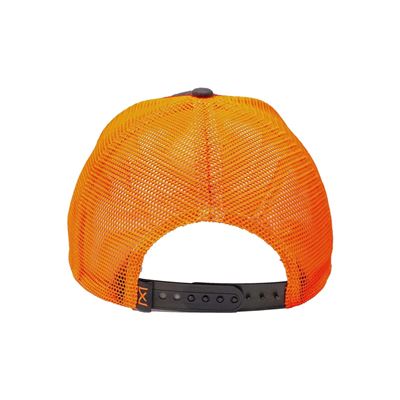 Czapka baseballowa z POMARAŃCZOWYM poziomym logo WILEY X SZARA/POMARAŃCZOWA WILEY X J914-W 3