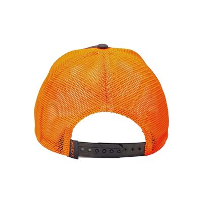 Czapka baseballowa POMARAŃCZOWE logo WILEY X SZARA/POMARAŃCZOWA WILEY X J915-W 3
