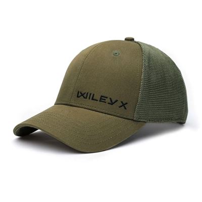 Czapka z daszkiem WILEY X ZIELONA z poziomym logo