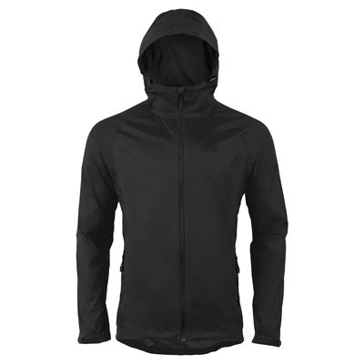 Wodoodporna kurtka STOW & GO ze składanym kapturem BLACK