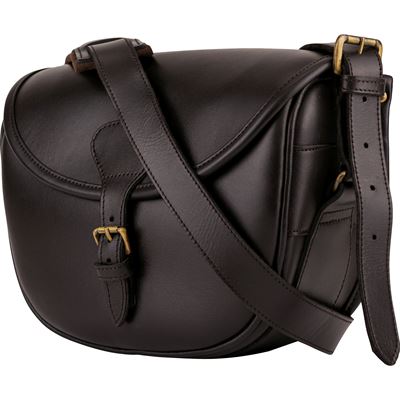 Skórzana torba na naboje DARK BROWN
