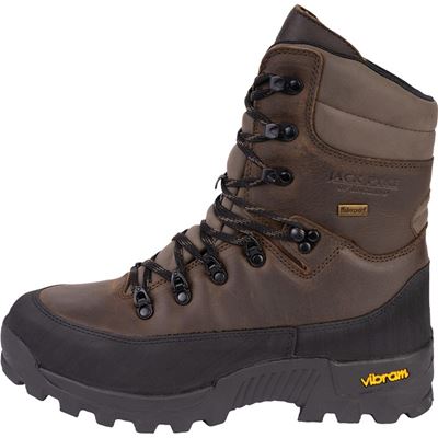 Buty wysokie HUNTERS sznurowane BRĄZOWE