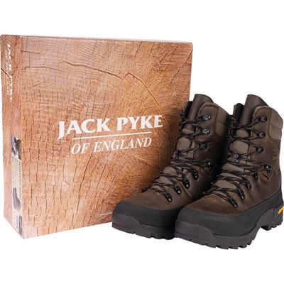 Buty wysokie HUNTERS sznurowane BRĄZOWE
