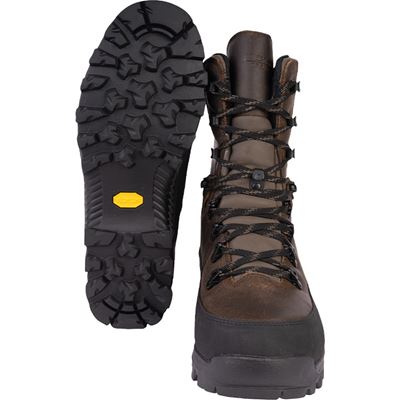 Buty wysokie HUNTERS sznurowane BRĄZOWE