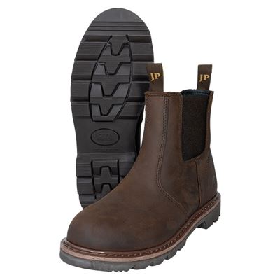 Skórzane buty SHIRES DEALER BRĄZOWE JACK PYKE JBOOSHDL 2