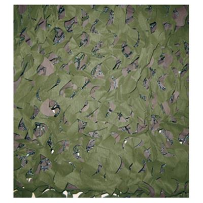 Siatka maskująca CAMO 3 x 6 m ZIELONA/BRĄZOWA