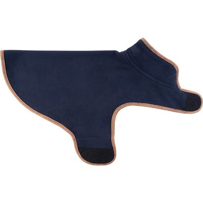 Kamizelka dla psa FLEECE DARK BLUE