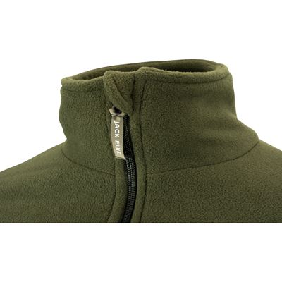 Sweter polarowy z motywem bażanta ZIELONY JACK PYKE JFLTPHM 5