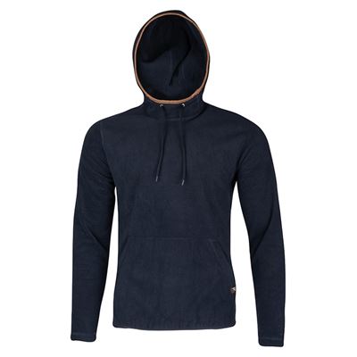 Bluza z kapturem COUNTRY polarowa NIEBIESKA