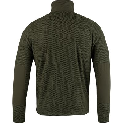 Lekka bluza FLEECE w kolorze ZIELONYM