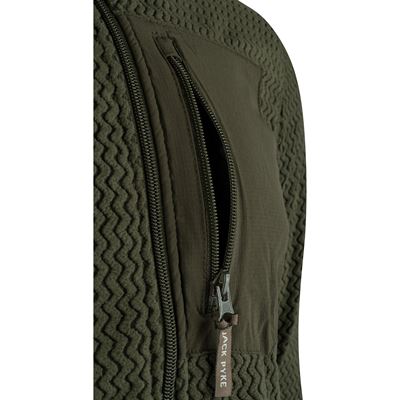 Lekka bluza FLEECE w kolorze ZIELONYM