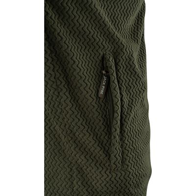 Lekka bluza FLEECE w kolorze ZIELONYM