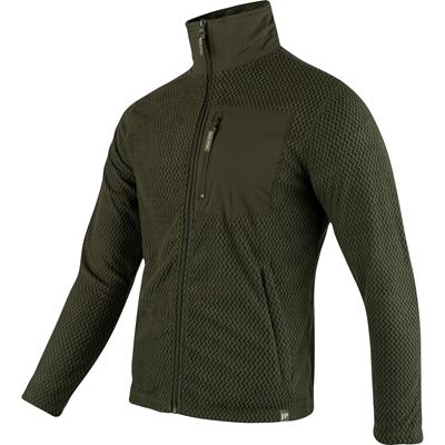 Lekka bluza FLEECE w kolorze ZIELONYM