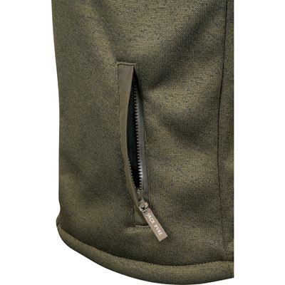 Kurtka ocieplana SKANDYNAWSKA SHERPA ZIELONA