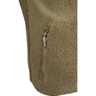 Bunda SHIRES fleece ZELENÁ