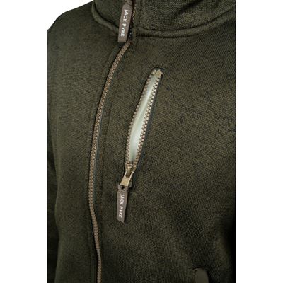 Kurtka dziecięca SCANDINAVIAN SHERPA ocieplana ZIELONA