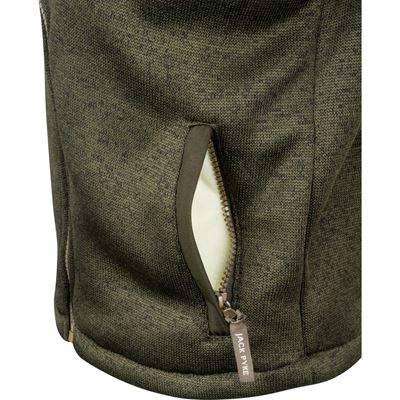 Kurtka dziecięca SCANDINAVIAN SHERPA ocieplana ZIELONA