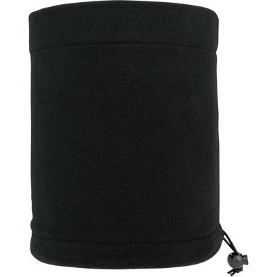 Ocieplacz na szyję FLEECE ze sznurkiem BLACK