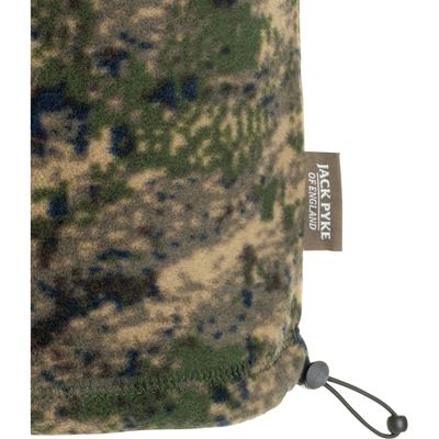 Ocieplacz na szyję FLEECE ze sznurkiem ściągającym DIGI CAMO